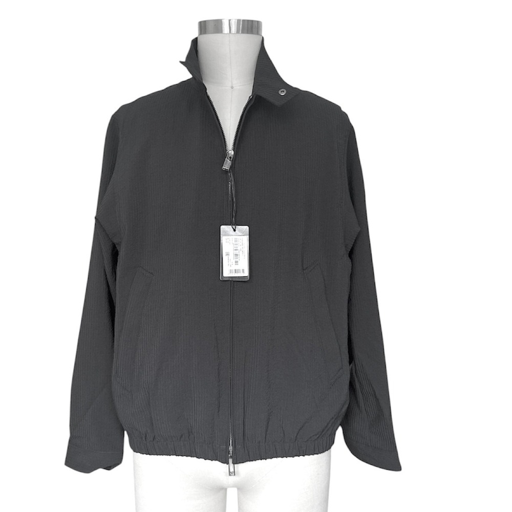 Emporio Armani Mens Blouson Jacket Black Full Zip EM000993 Size 52
